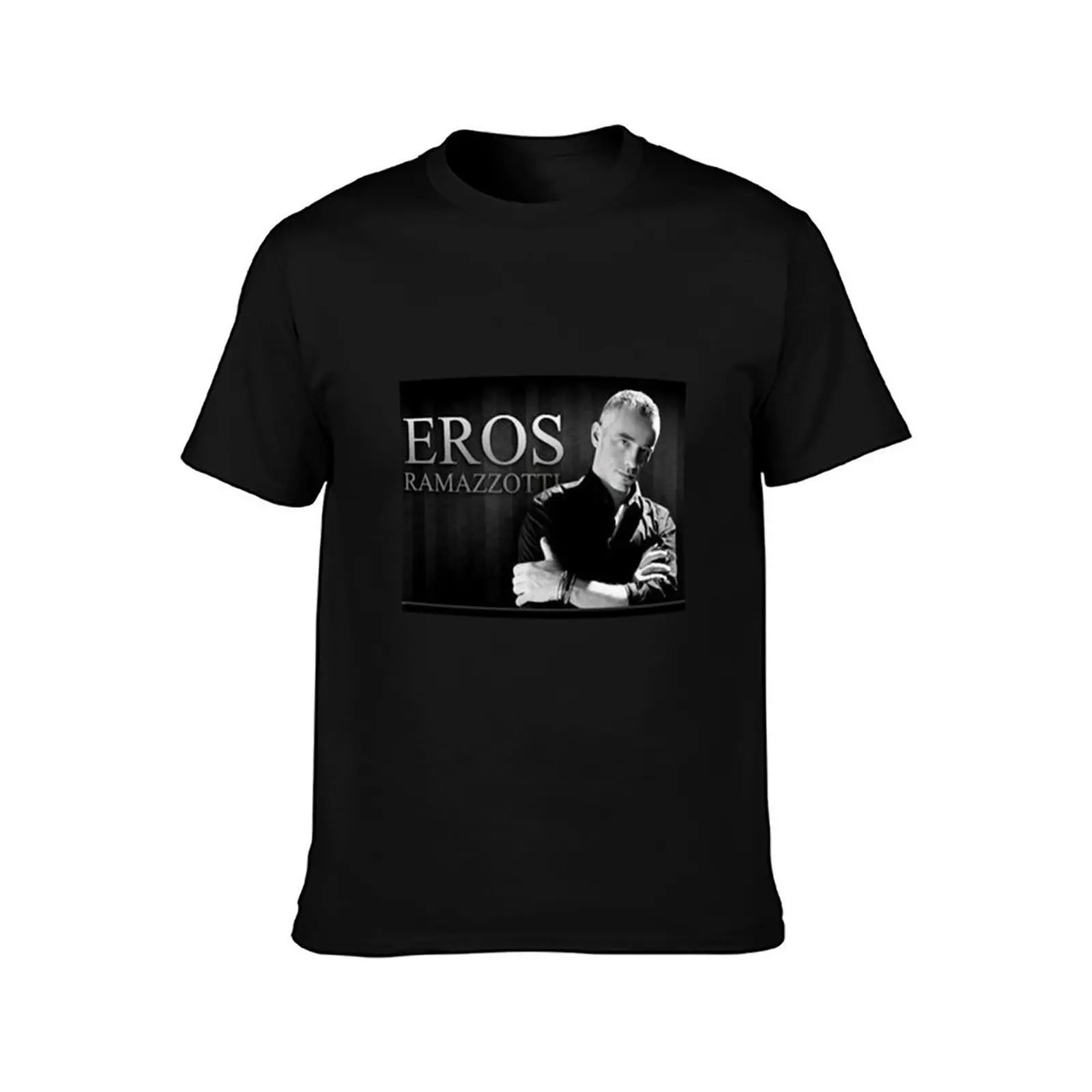 Eros Ramazzotti - Album T-Shirt oversizeds blue archive shirts graphic anime figures luxury clothes men