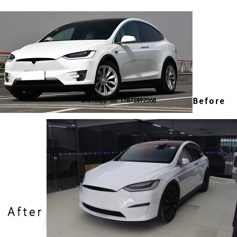 

For 2025 Model X Appearance Kit for 2016-2022 Model X Lossless Installation Car Bumpers Upgrade