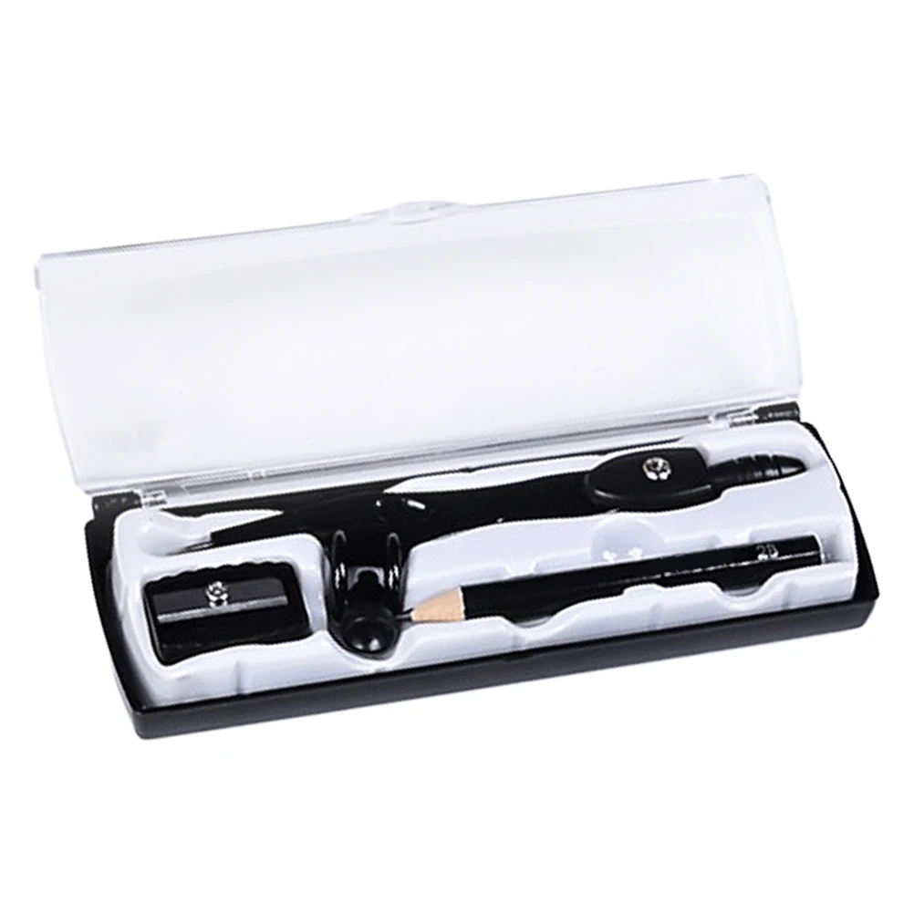 Portable Drawing Tool Set Geometry Compasses Circle Round Aluminum Alloy Students Woodworking s Non Slip H Math Art Carpenter