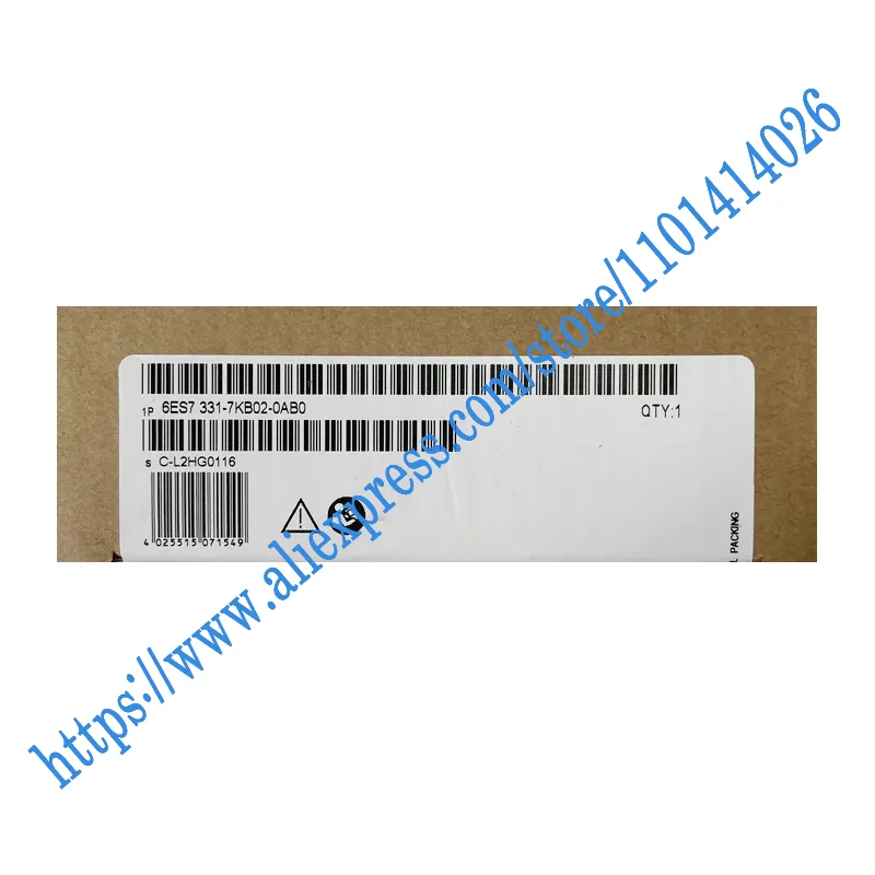 وحدة تحكم PLC الأصلية ، Working ، Interface ، 6es7331kb02-0ab0 ، 6ES7 331-7KB02-0AB0