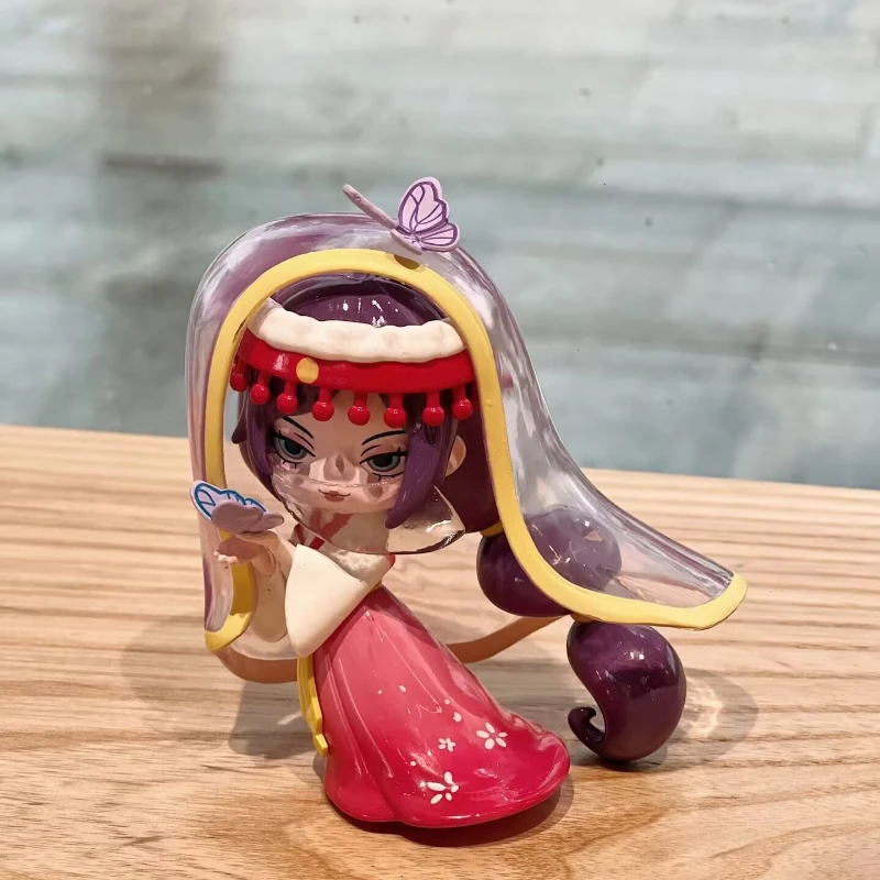 الأصلي أرض الخيال زهرة سلسلة صندوق أعمى النمط الصيني التقليدي دمية سطح المكتب الحلي اليدوية هدايا للبنين والبنات