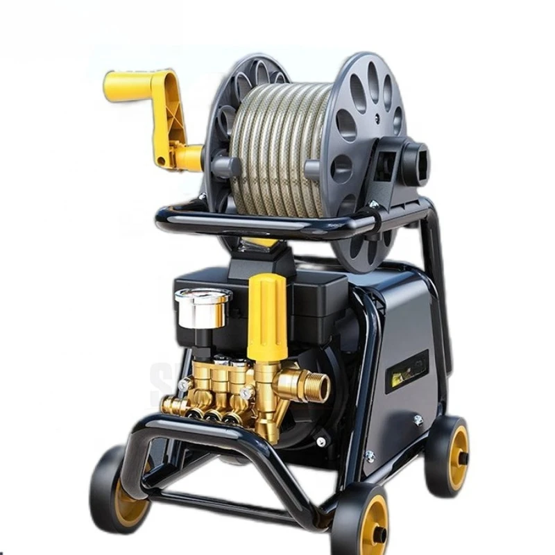 أفضل سعر آلة غسل سيارات كهربائية محمولة ذات ضغط عالي للمنزل والتجاري