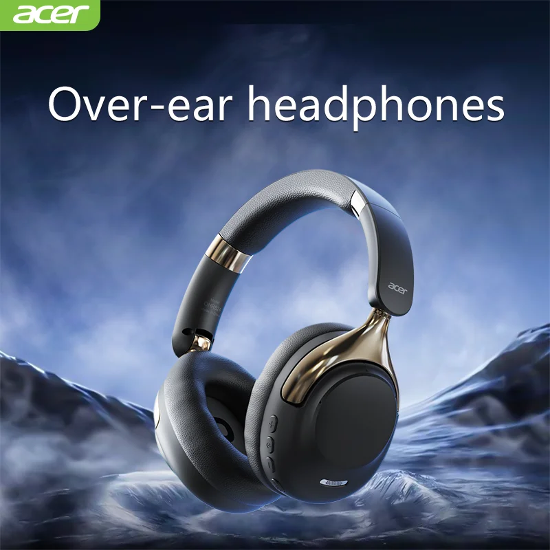 سماعات رأس لاسلكية Acer OHR524 ANC مزودة بميكروفون عالي الدقة 360 ° سماعات الصوت المحيطي Gamer Sports سماعات بلوتوث للحد من الضوضاء #6