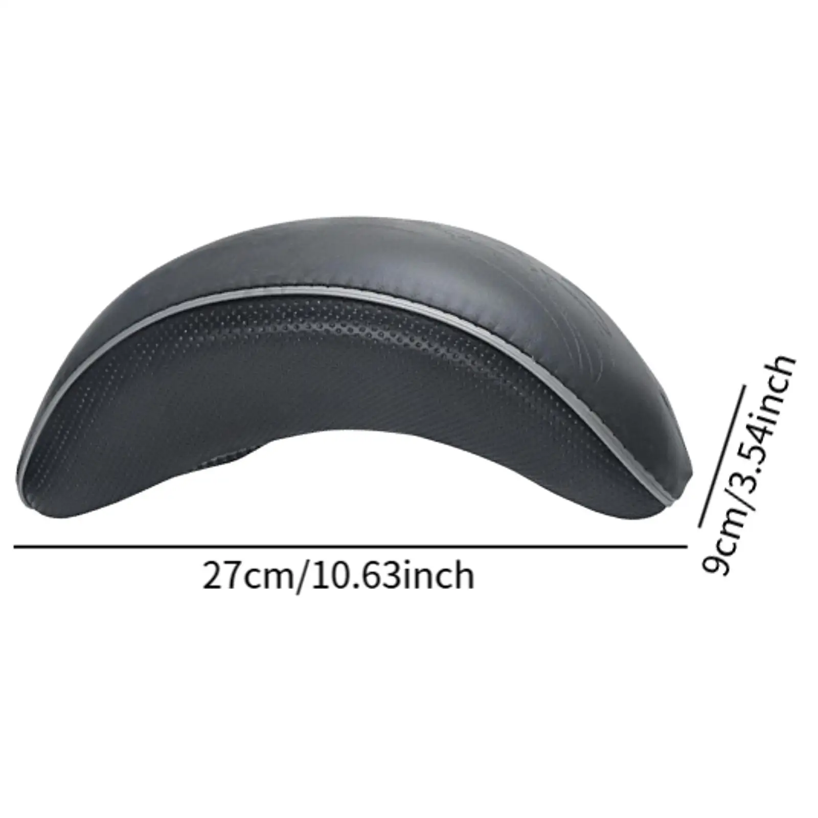 Electric Bike Backrest Easy to Install Durable PU Leather Practical Breathable Motorcycle Seat for Harley