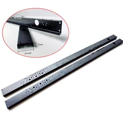 2pcs Metal Girders Frame Upgrade Retrofit for 1/14 Tamiya RC Truck For scania For man For volvo