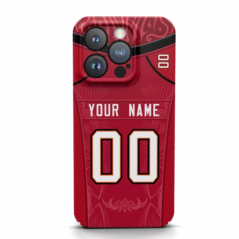 Tampa Bay Custom Cover Case 3D Name Number Jersey America Football For Iphone 16 15 14 Pro Max 13 12 11 Mini X Xs Xr 7 8 Plus Se