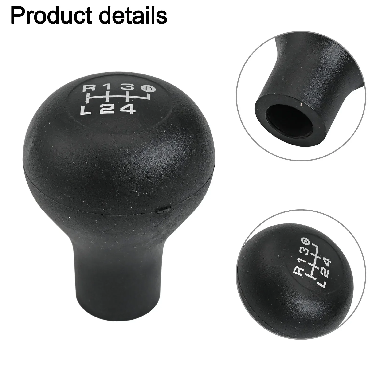 Car For Interior Upgrade BLACK Manual Transmission Stylish For Interior Upgrade Easy Installation Precision Gear Changes