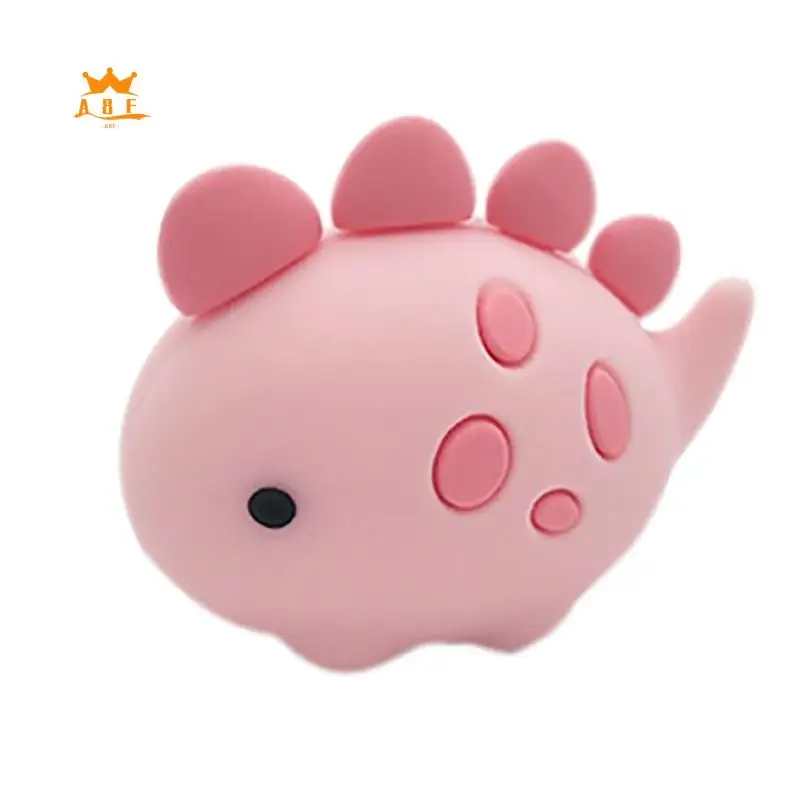 

A08E-Cable Protector Winder For USB Charging Data Cable Wire Protection Three Cute Dinosaurs Cartoon Cord Protector