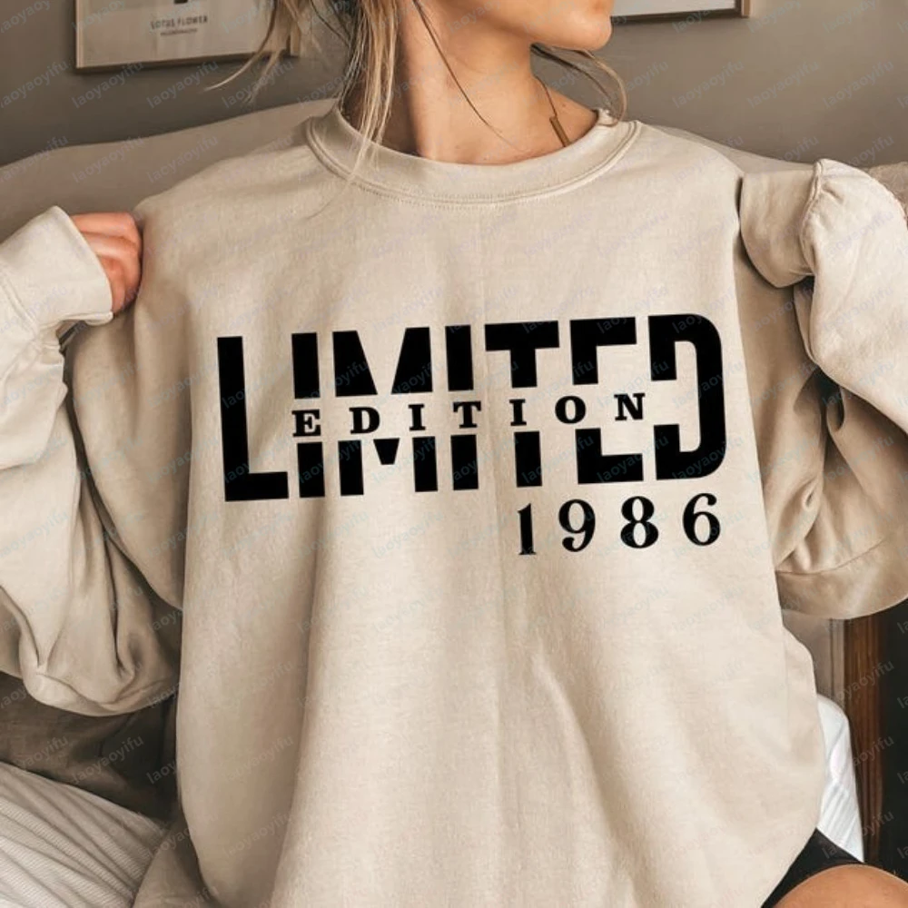 

Limited Edition 1986 Sweatshirt 1986 Birthday Sweatshirt, Personalised Jumper 40th Birthday Jumper 40th Birthday Hoodie 2026 Top