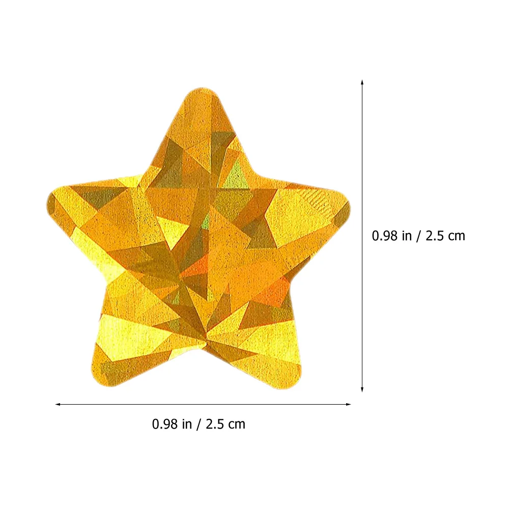 

Elegant DIY Stickers Gold Stars Self Adhesive Diary Scrapbook Photo Album Decorative Background Colorful DIY Sticker