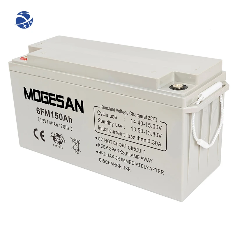 OEM Hot Sell 12v 150ah Household Solar Lead-Acid Battery Energy Storage Power Supply