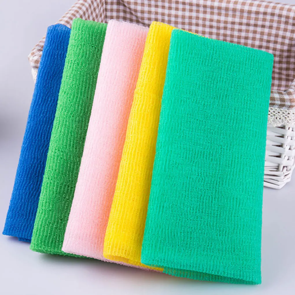 Nylon Enjoy Spa-like Bath Soft And Absorbent Washcloth Towels Multifunctional Exfoliating Bath Cloth