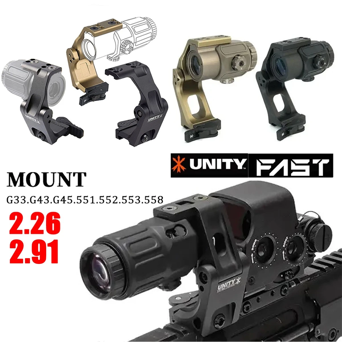 2.26" 2.91" Unity M…