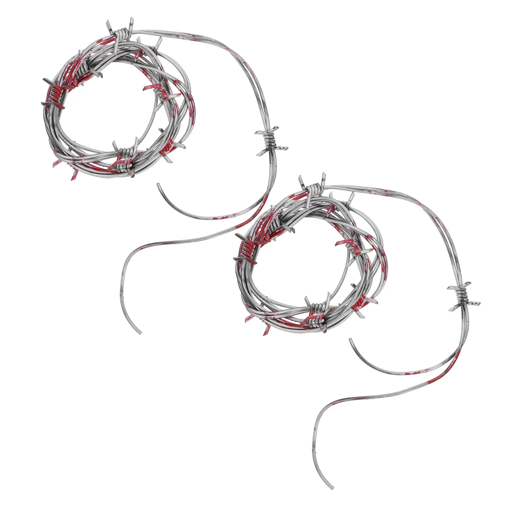 

2 Pcs Indoor Simulated Props Office Pvc Western Party Decorations for Adults