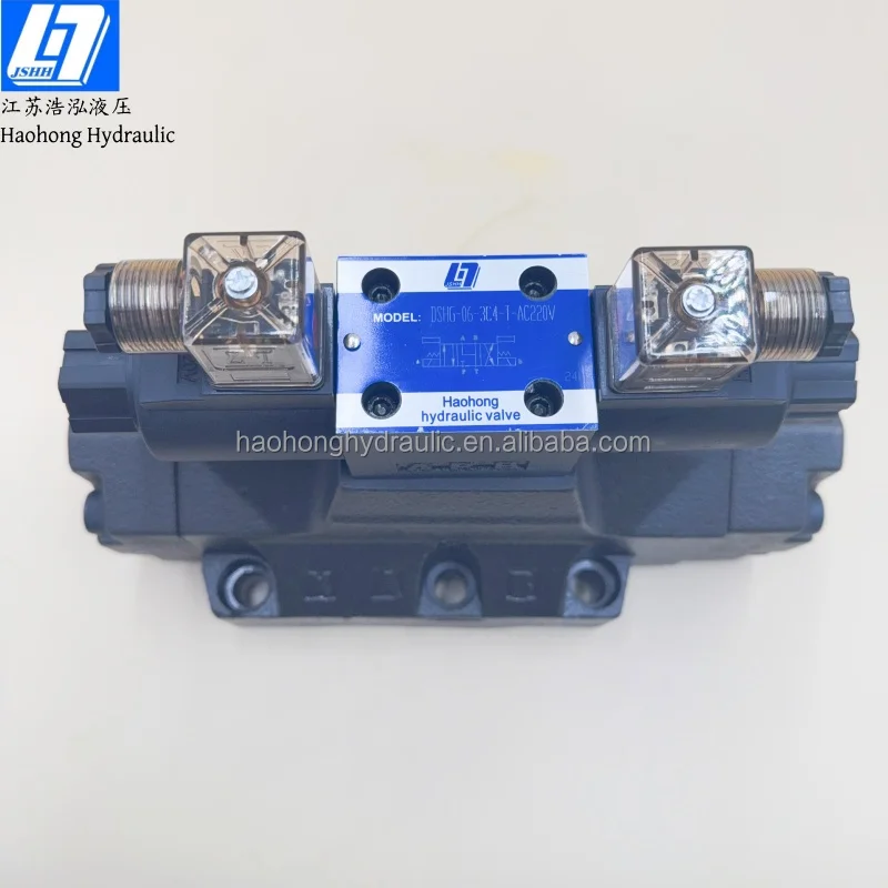 DSHG-06 Hydraulic Solenoid  Pilot Operated Directional Control Valve