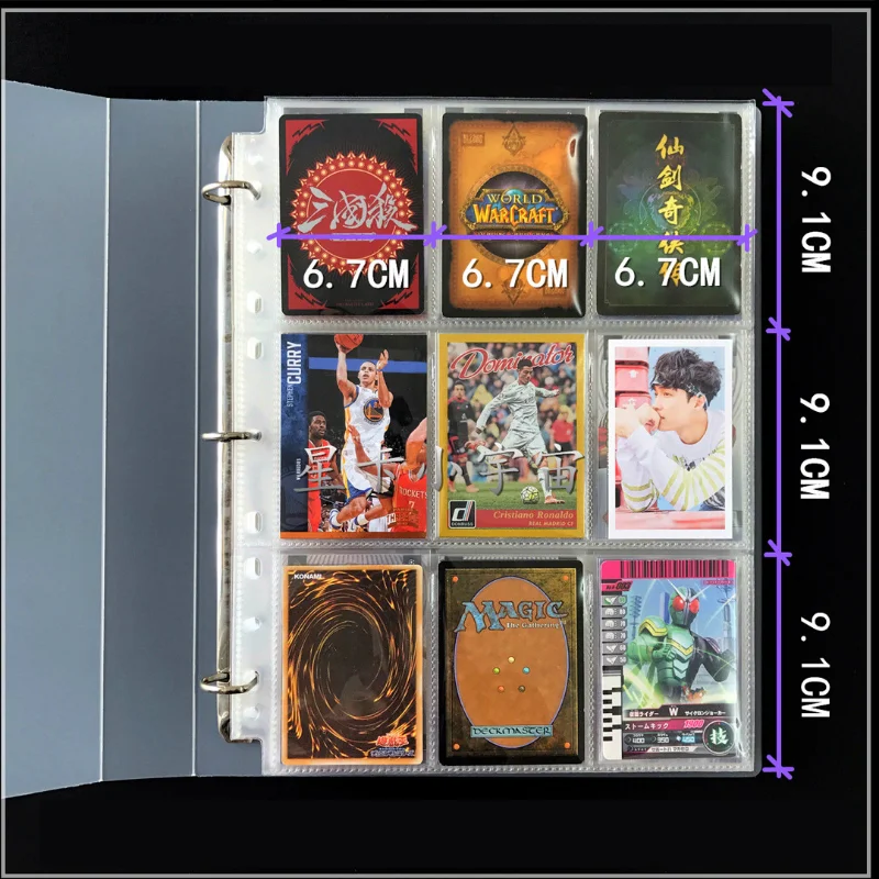 New 450 pockets 900 Cards DIY trading game cards board game album playing cards holder Albums book For Pokemen CCG MTG Yugioh