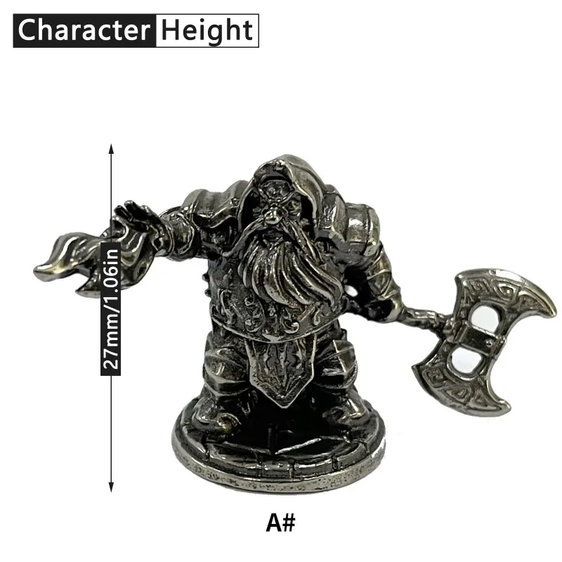 Middeleeuwen Legioen Wraith Soldaten Modellen Beeldjes Miniaturen Metalen Koperen Heren Geschenken Desktop Ornamenten Decoraties Ambachten