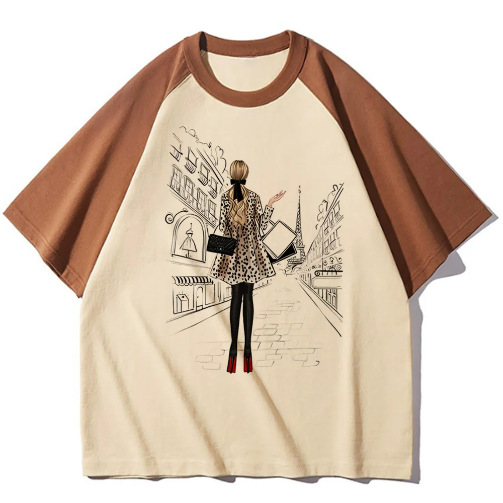 T-shirt imprimé pour femmes, vêtements kawaii, punk, hip hop, grunge, harajuku, années 2000