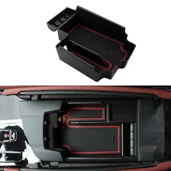 Car Armrest Storage Box Tray for BMW 5 Series G30 G31 2020 2021 2022 2023 Central Console Holder Container Organizer Accessories