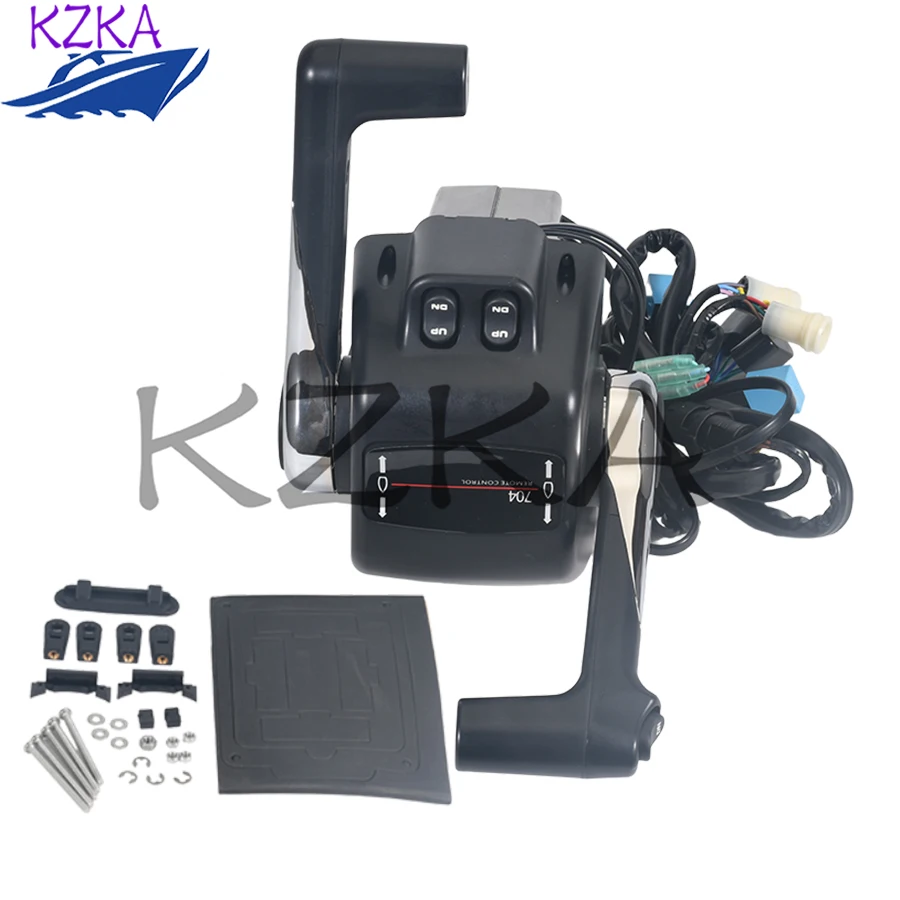 For YAMAHA 704-48207-R0 704-48207-22 Dual Remote Control Box 704 Outboard Engine 704-48207 Vertical Manufacturer's Direct Supply