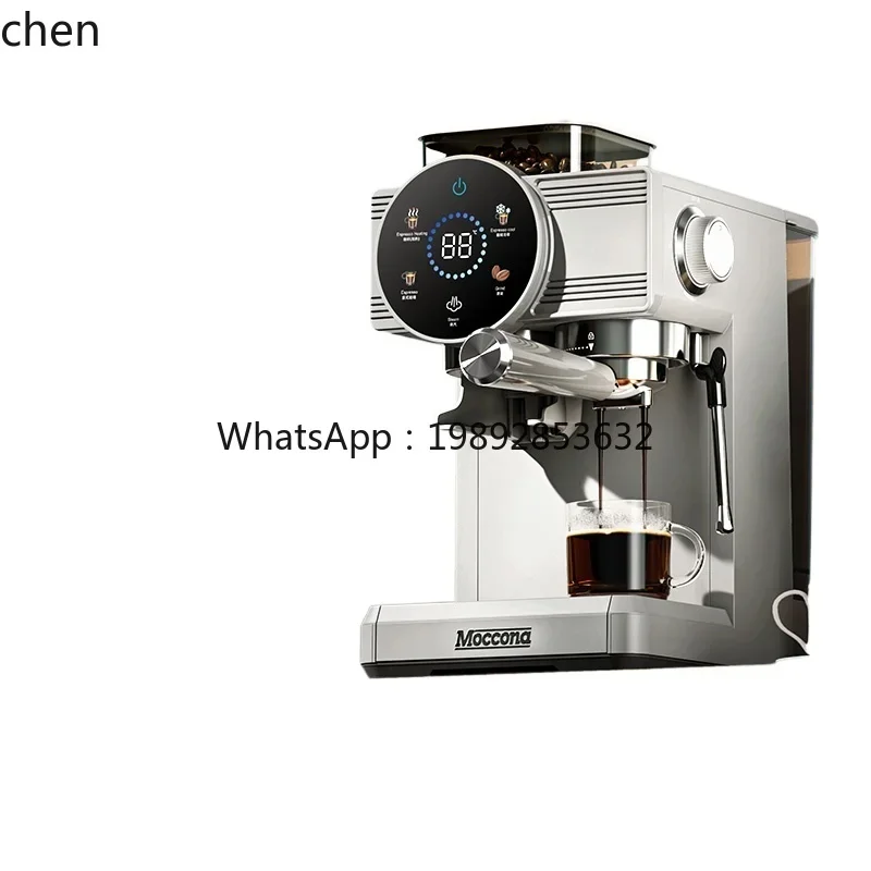 cc28  Double Extract Grinding Integrated Italian Coffee Machine Steam Milk Foam Small American