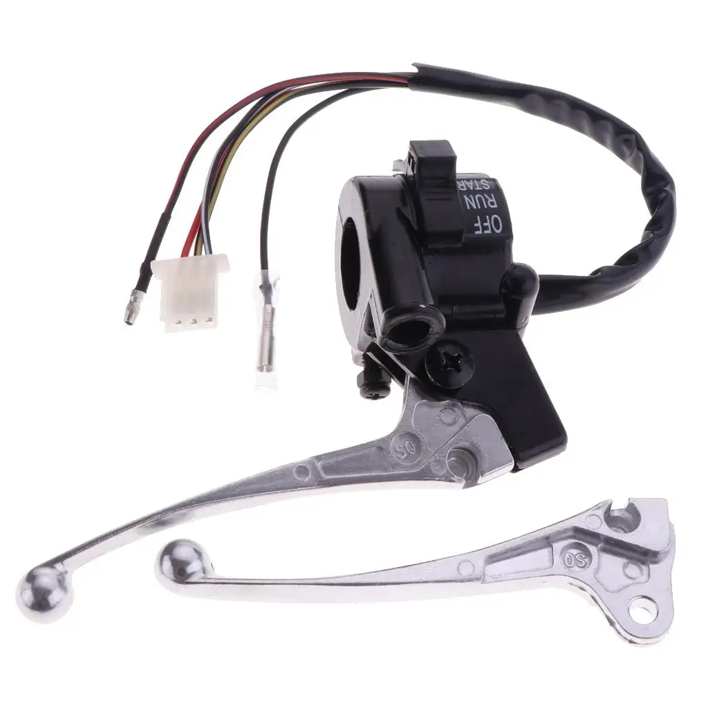 

Motorcycle Start Kill Switch Brake Lever Assy for Yamaha PW50 Y-Zinger 89-13