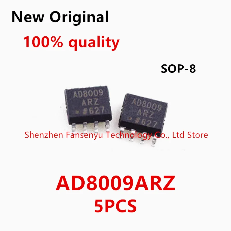 

5PCS AD8009 AD8009AR AD8009ARZ SOP8 New original ic chip In stock