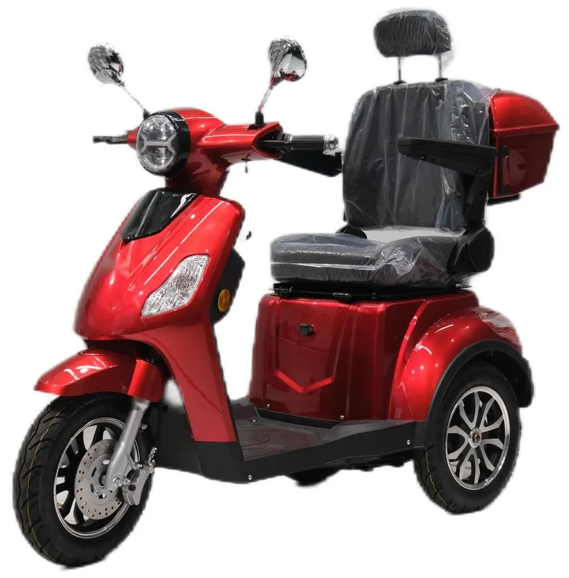 

Modification Model Gecko-L China Long Range Moped Scooter 3 Wheels 1000W 25km/h Mobility Electric Scooter Tribkie for Adult