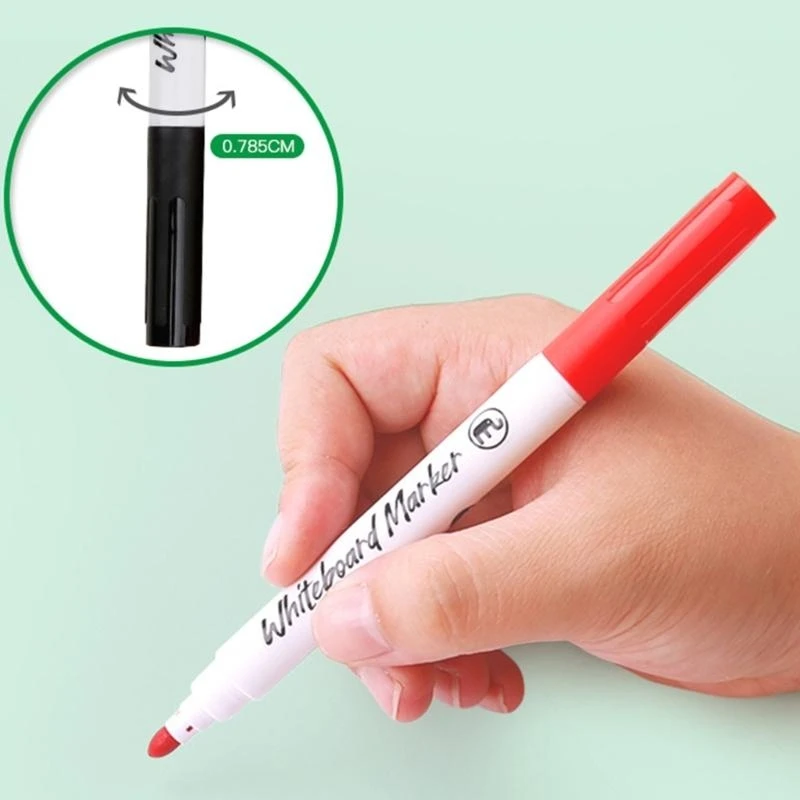 

Q5WA Colored Whiteboard Marker 1.0mm Line Width for Whiteboard Glass Metal Acrylics