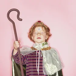 Shepherd Staff Halloween Cosplay Walking Stick Egyptian Style Staff Scepter Canes party Cosplay Costume props multiuseful Cane