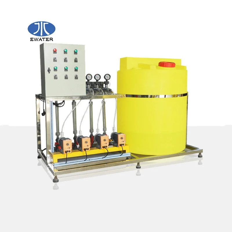PAM PAC Polymer System With Pump For Sewage Water Treatment