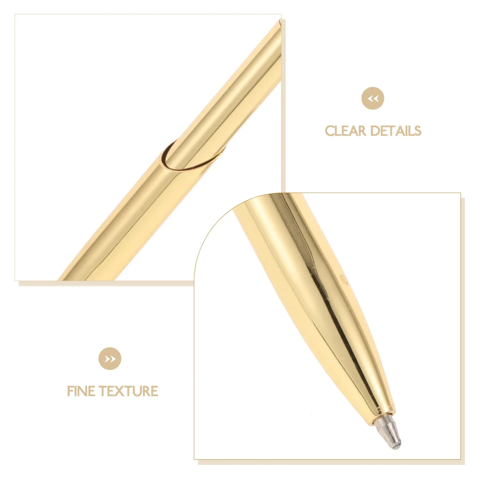 Professional Desktop Ballpoint Pen Vertical Standing Design Smooth Writing Comfort Grip Wear-Resistant Business Sign Pen Office