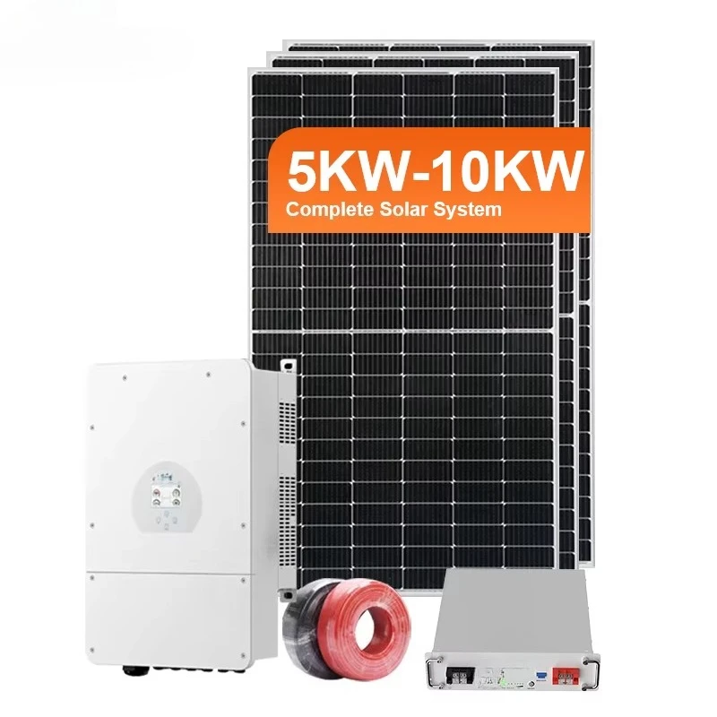 30-Year warranty Solar system 1k 5k 10k 30k Grid solar panels with battery storage home energy storage system
