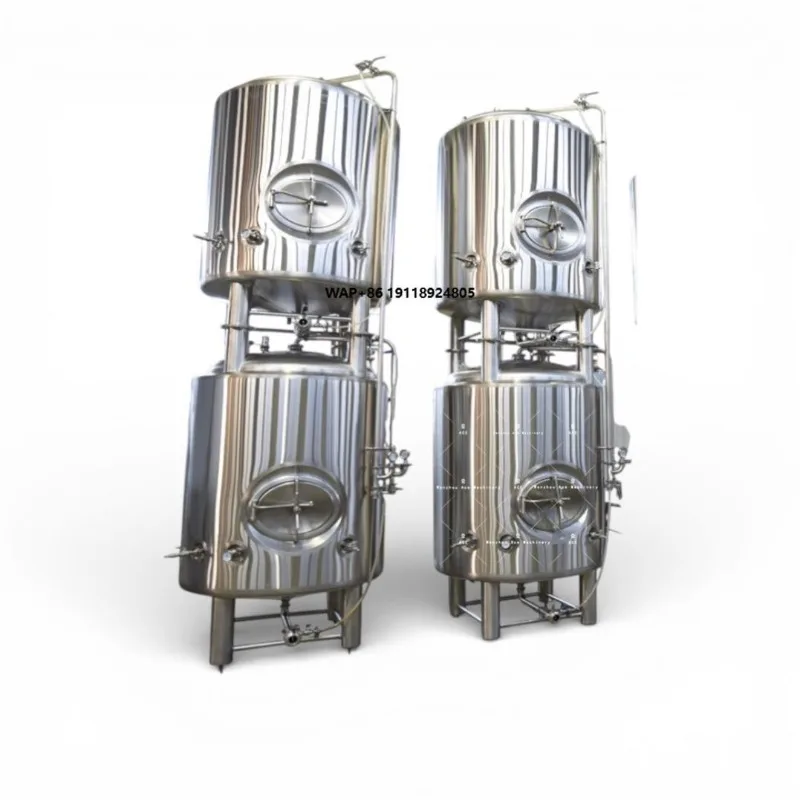 500L-700L Home Bar Brewing Equipment Conical Fermenter Auto Temperature Control Certified Compact Design