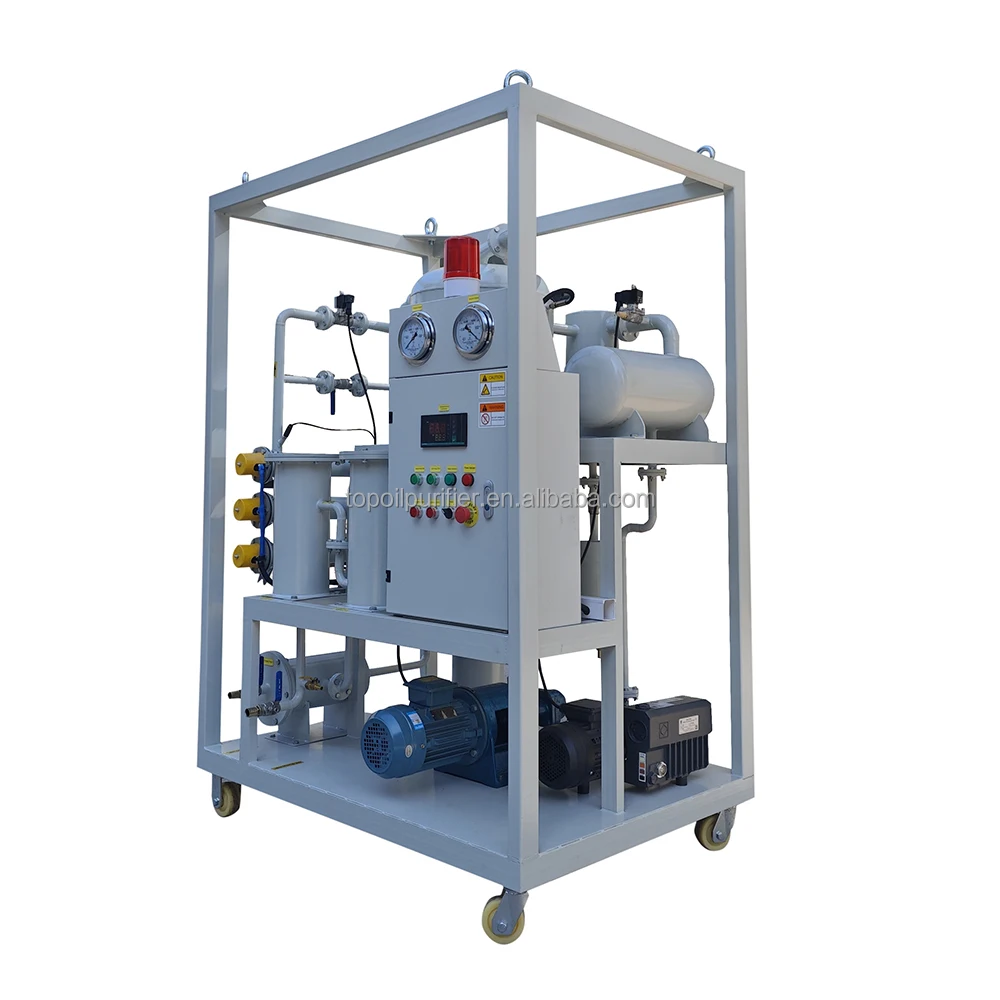China Supplier ZY-30 Small Treatment Capacity  Light Oil High Vacuum Insulation Oil Filtration Plant