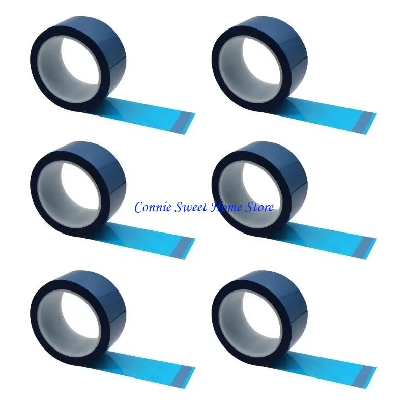 LXAF Pack of 6 Durable Tape Home Electrical Maintenance Tape Fiber Cutting Machine Tape Easy Application for Wire Insulation