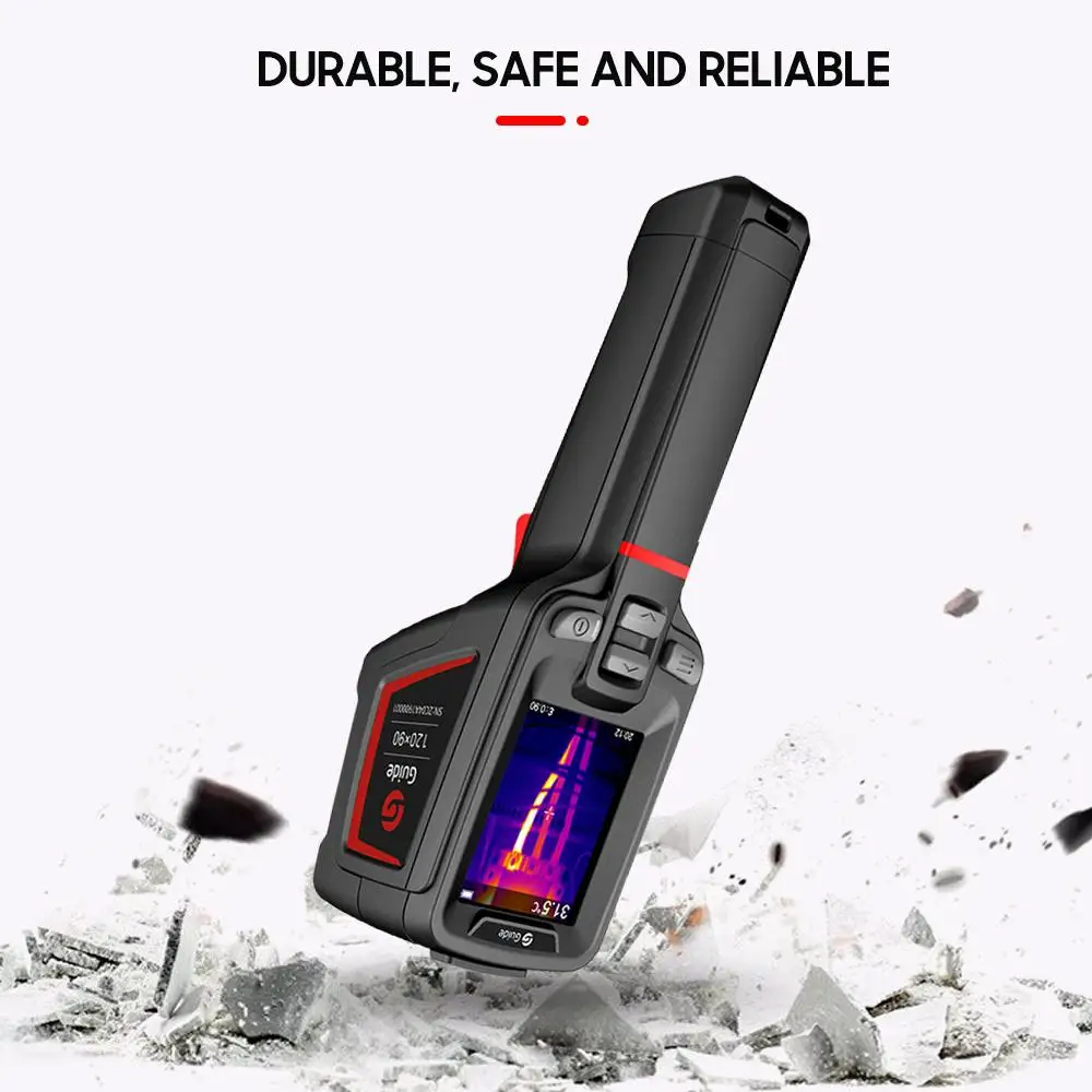 GUIDE T120 Tragbare Wärmebildkamera auf Einsteiger, 2000 mAh, wiederaufladbare Wärmebildkamera, nicht