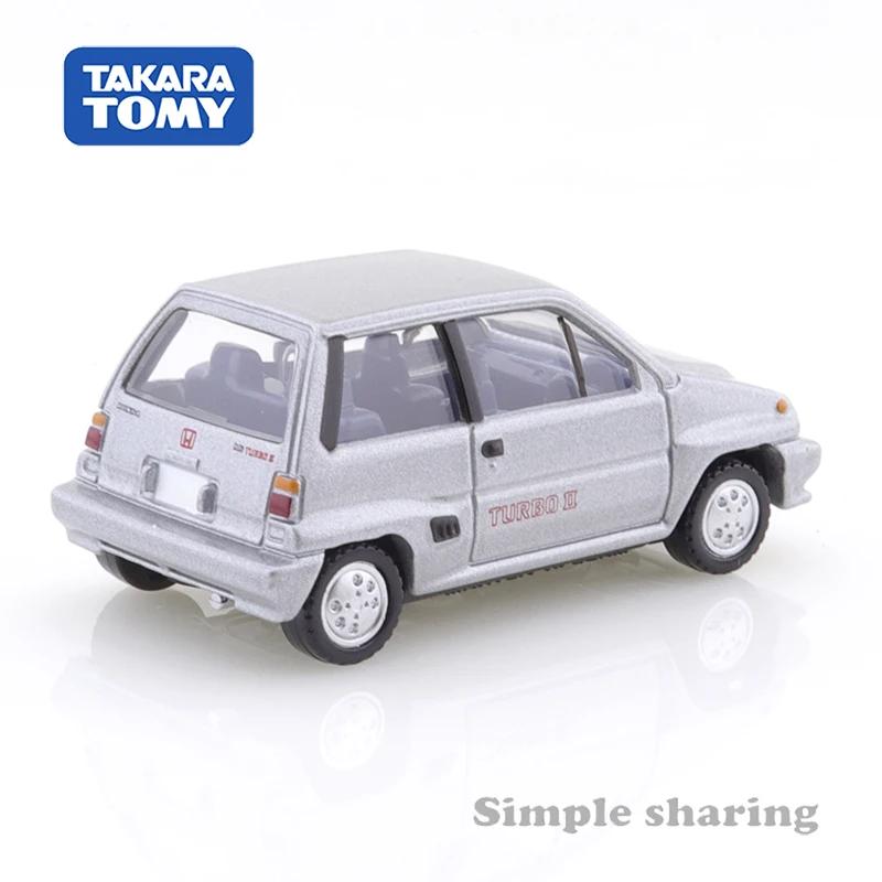 Takara Tomy Tomica Premium 35 Honda City TurboII Scale 1:55 Car Model Replica Series Children Christmas Gifts Boy Toys 291893