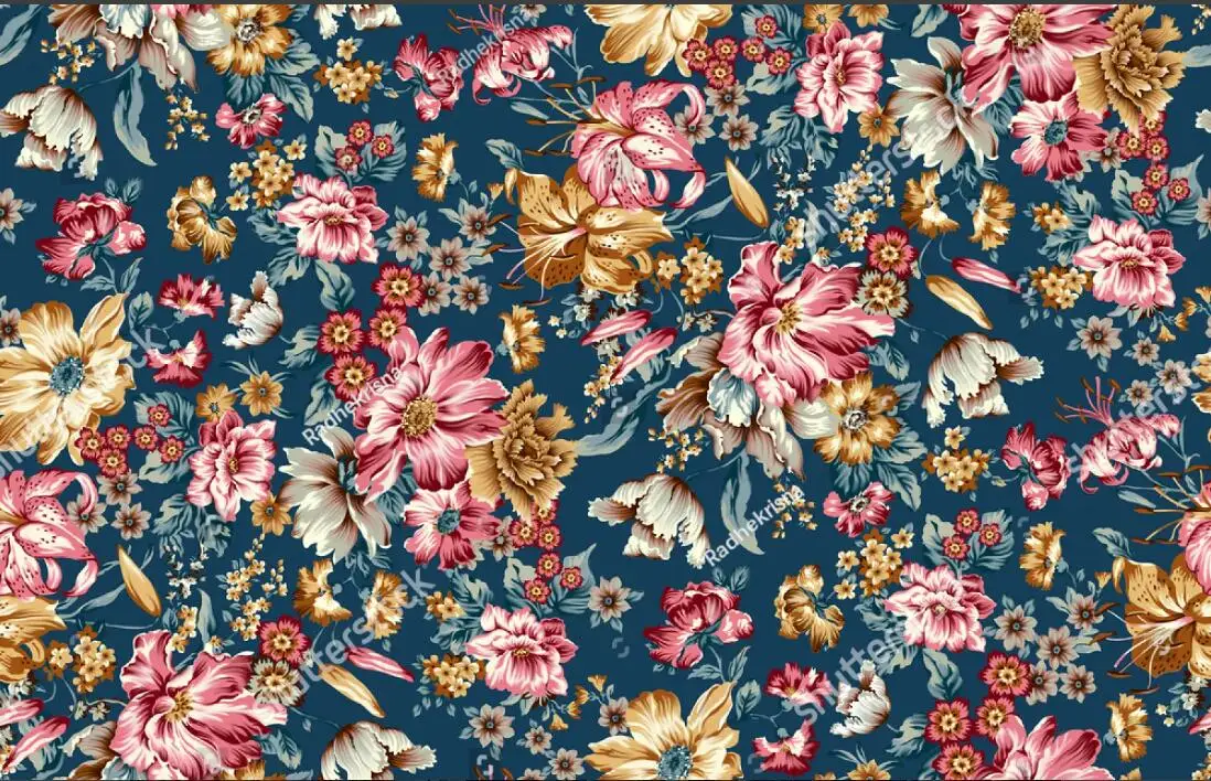Nach papel de parede 3D tapete retro Amerikanischen blume tapeten für wohnzimmer TV wand tuch wandbild schlafzimmer TV hintergrund