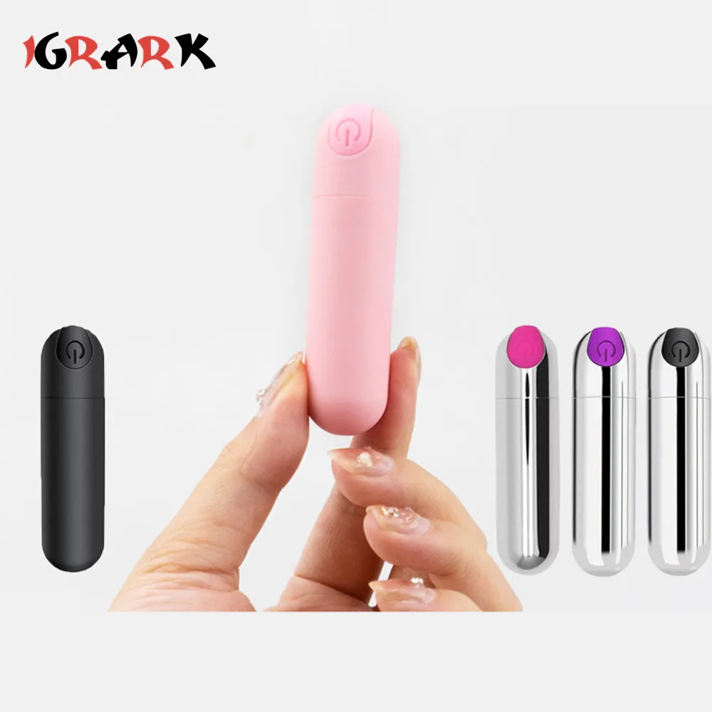 Powerful 10Speeds Mini Bullet Vibrator Clitoris Stimulator G Spot Vagina Massage Adult Sex Toys for Women Gay Female Masturbator