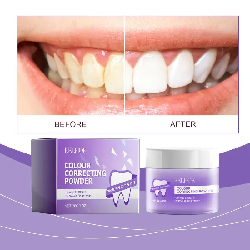 Teeth Whitening Powder Home Use Deep Cleaning Plaque Remover Dental Calculus for Oral  Whitening