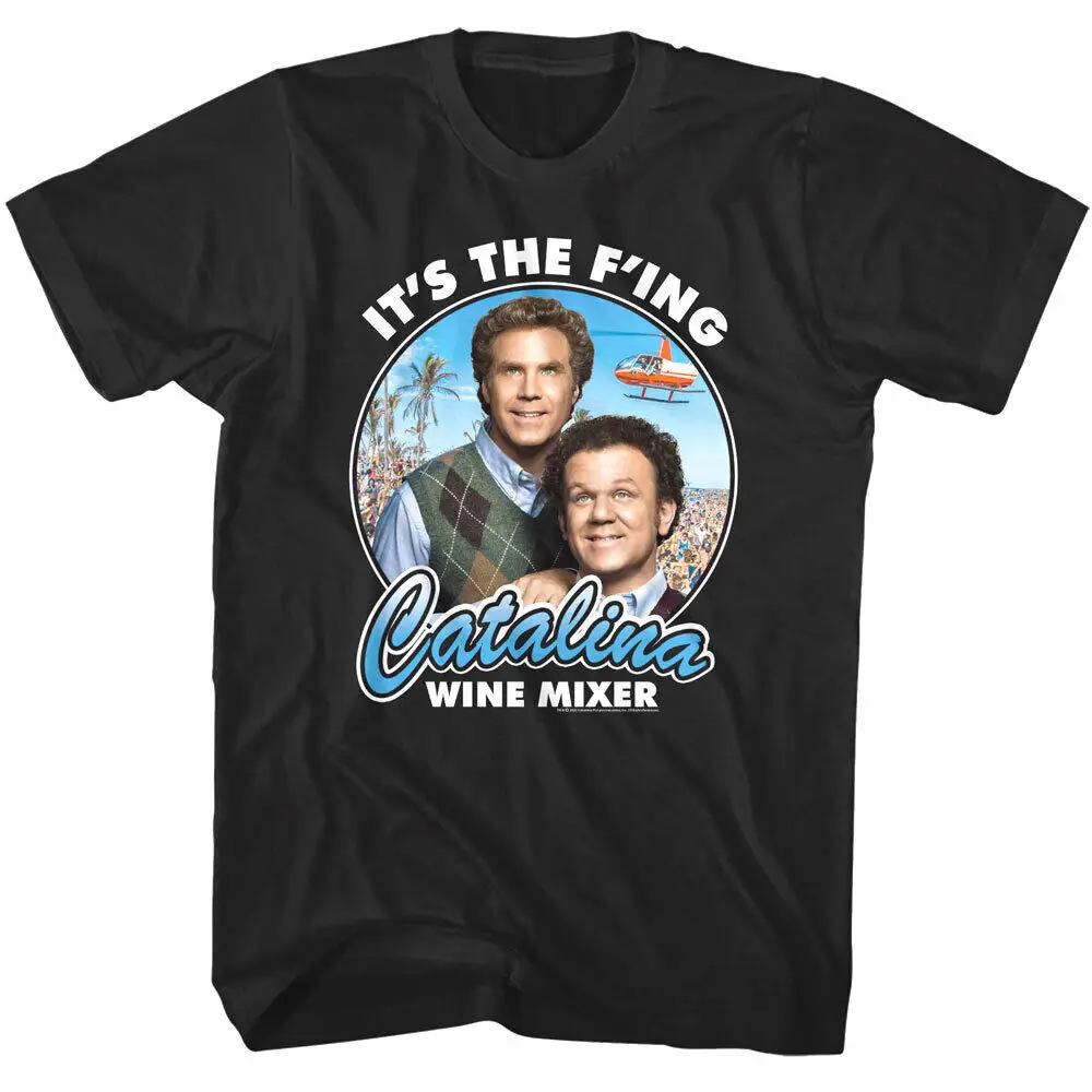 Step Brothers F ing Catalina Wine Mixer Men's T Shirt Helicopter Prestige Worldw