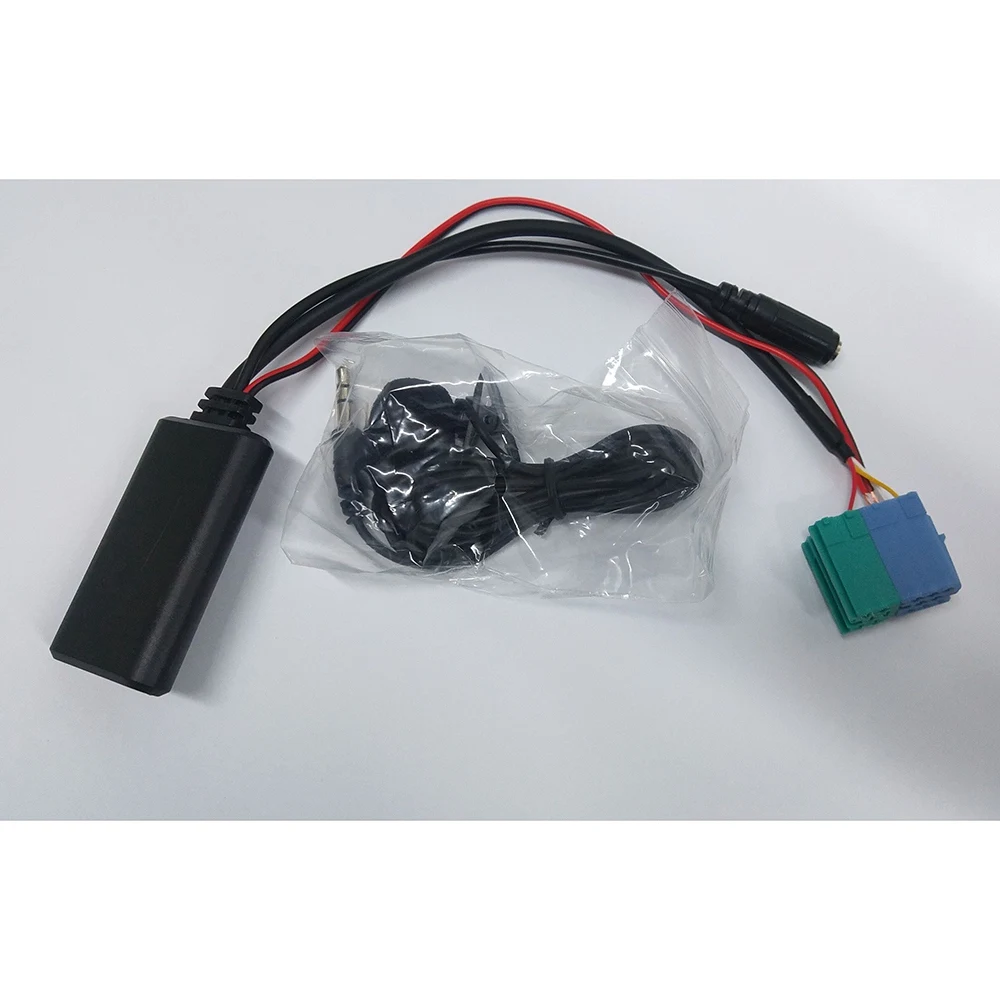 Módulo Adaptador de Audio Bluetooth Inalámbrico para Auto ABTU, Cable AUX BT5.0 para Kit Cavo Fiat Bravo VISTEON Radios 2007