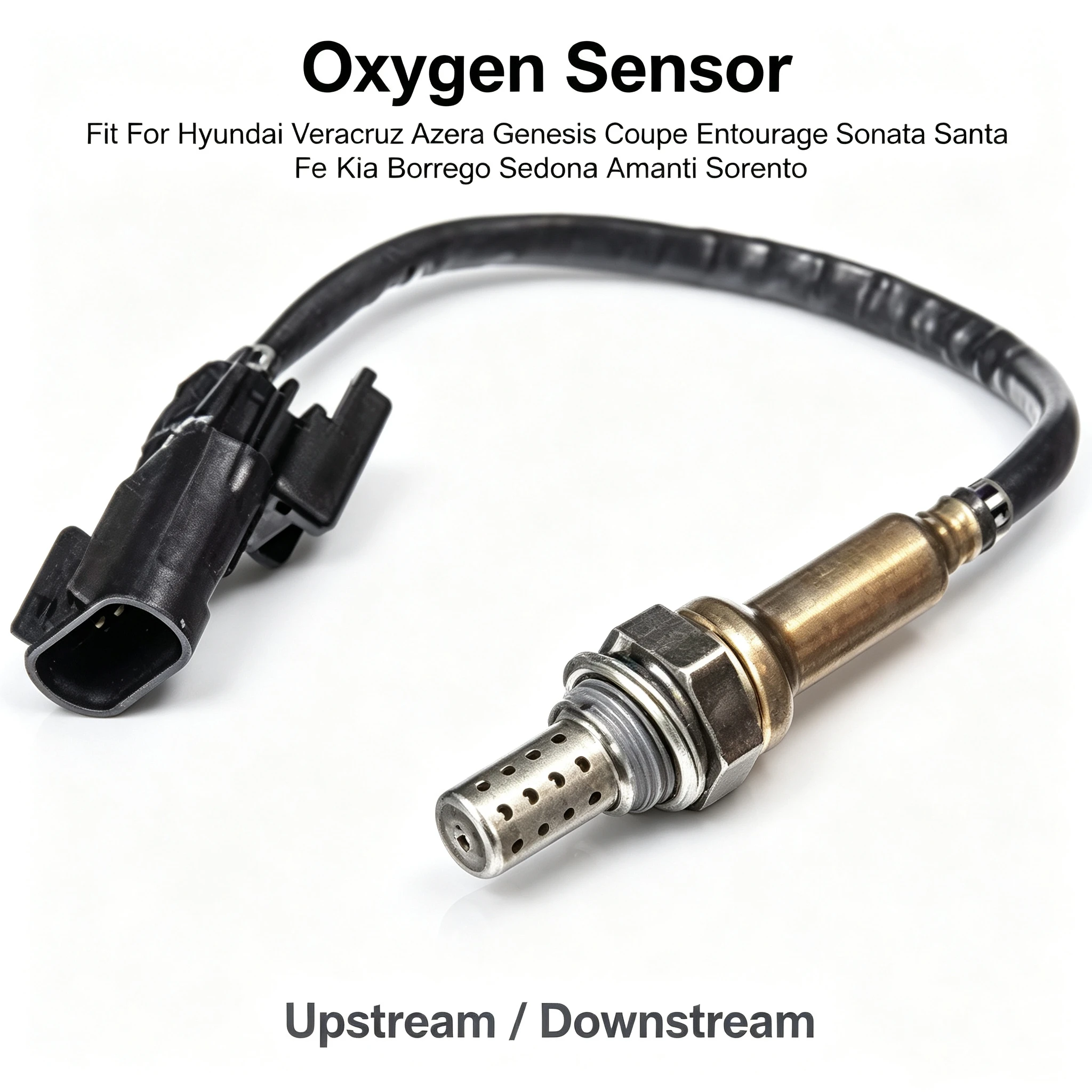 Capteur d'oxygène pour Hyundai, pour Veracruz, Azera, Genesis, Coupe, enfourage, Sonata, Santa Fe, Kia Borrego, Sedona, Amanti, Sorento, en amont