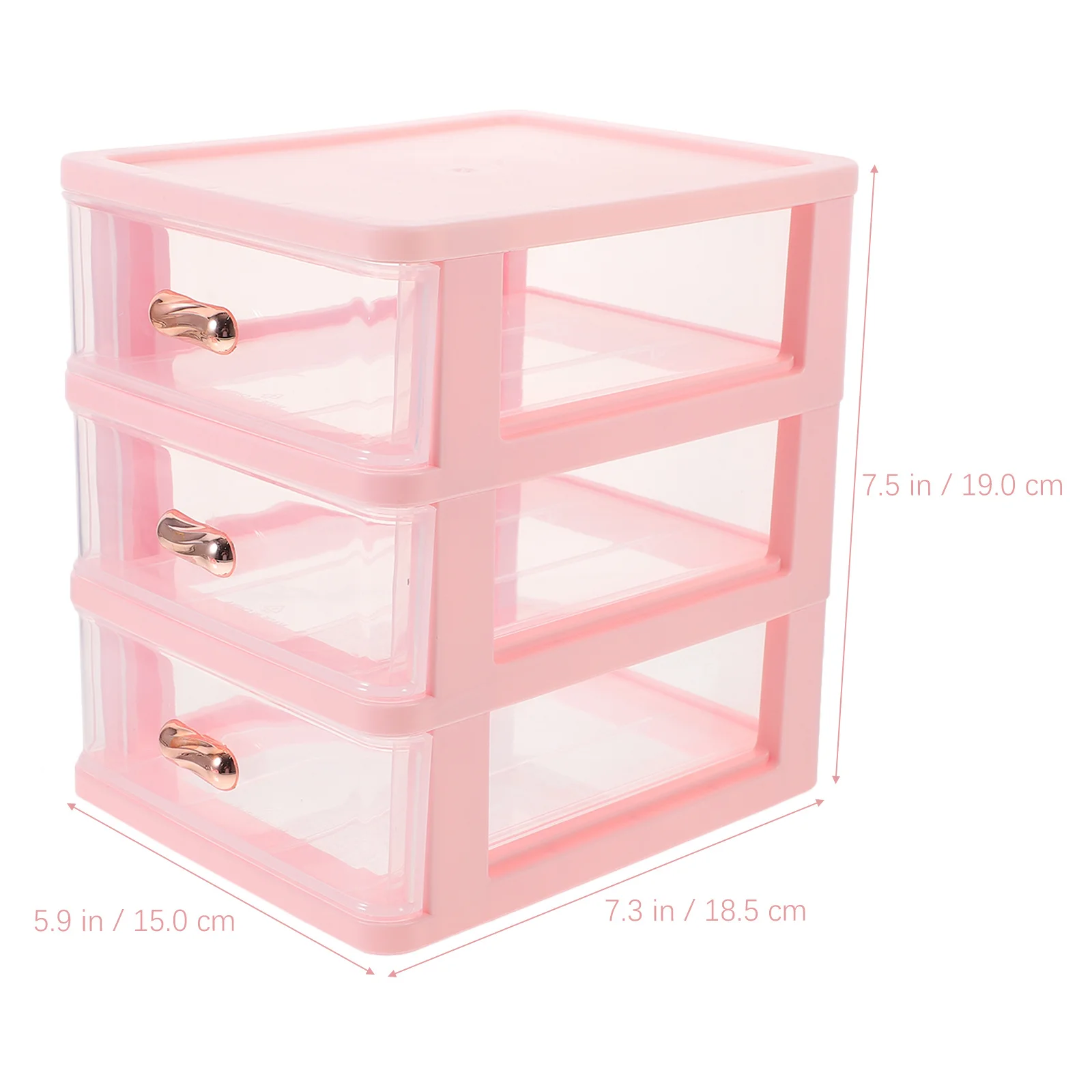 Multi-Layer Storage Box for Desk Organization Drawers Desktop Organizer Shelf Small Storage Drawers for Files Cosmetics and
