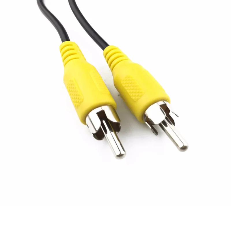 6 أمتار RCA كابل الفيديو لسيارة كاميرا الرؤية الخلفية AV تمديد سلك تسخير مع ADC محول كابل الطاقة للكاميرا الاحتياطية