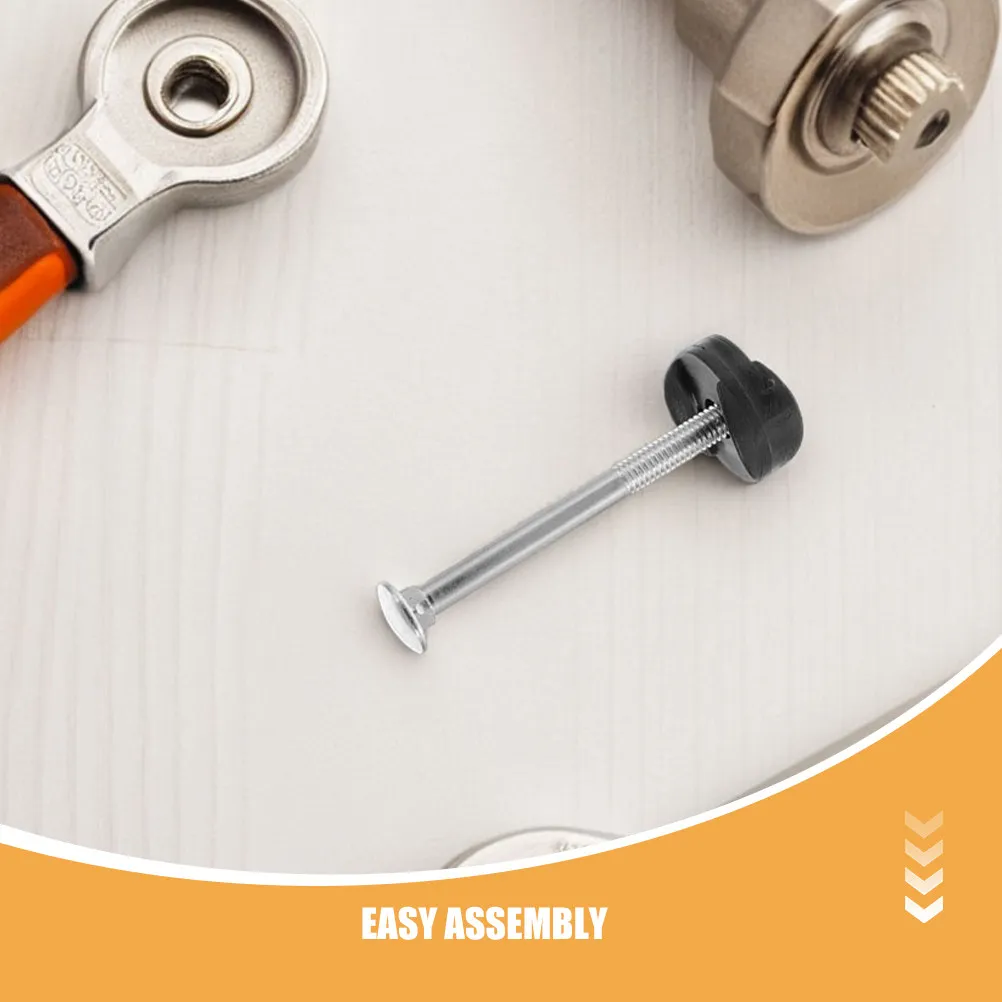 14Pcs Galvanized Steel Trampoline Screws & Bolts Set for Frame Assembly and Jump Safety