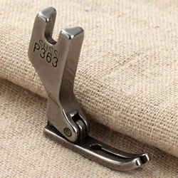 1Pc Stainless Steel Narrow Zipper Presser Feet Foot P363 for Brother Juki Industrial Sewing Machine Sewing Tools & Accessories