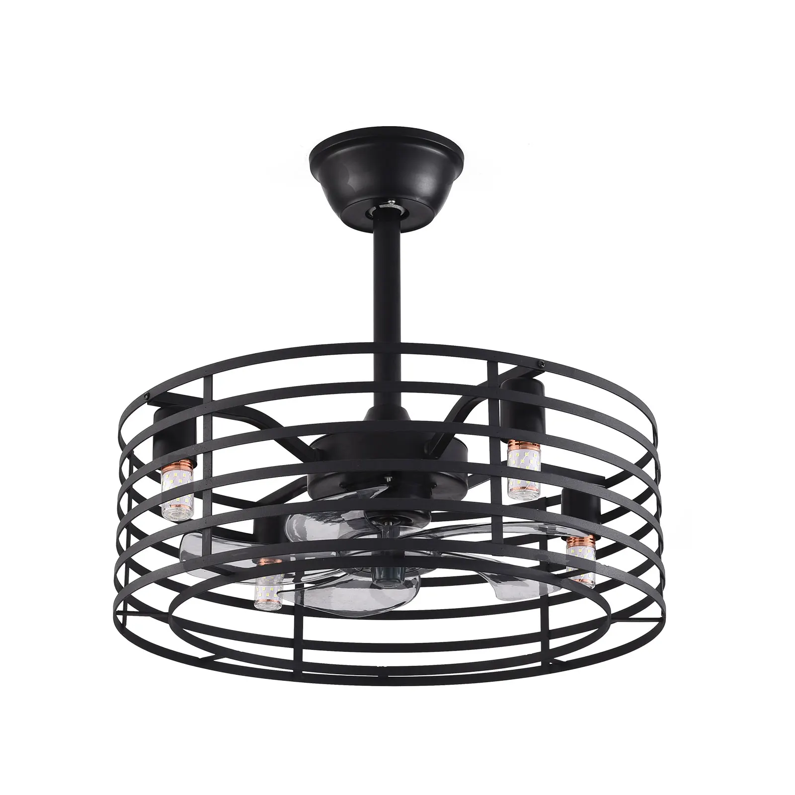 Ceiling Fans with Remote Control, Adjustable Speeds, Timer Function, Corrosion-Resistant Iron for Home & Living Rooms