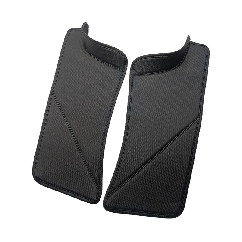 عتبة الباب مكافحة ركلة الجلود الباب الخلفي واقية غطاء مراتب مضاد للركلة حامي ملصقات ل تسلا نموذج Y 2020-2024